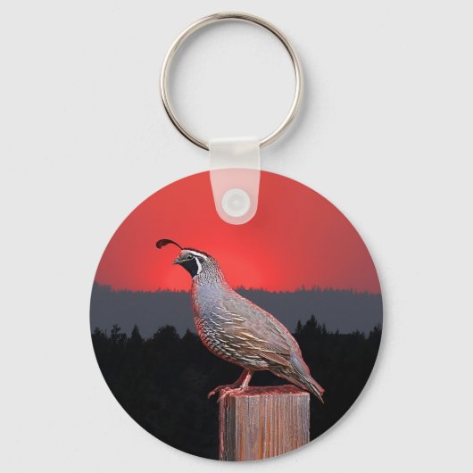 PORTE-CLÉS SENTINEL AT SUNSET (Recto)