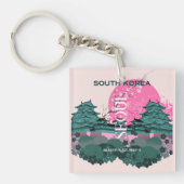 Porte-clés Séoul Corée du Sud (Devant)