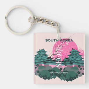 Porte-clés Séoul Corée du Sud