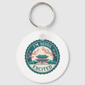 Porte-clés Séoul, la Corée excitée (Recto)