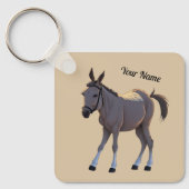 Porte-clés Seppel, petit âne à bavure (Recto)