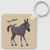 Porte-clés Seppel, petit âne à bavure (Dos)