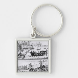 Porte-clés Sept évêques vont à la tour, 1688