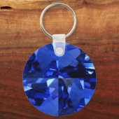 Porte-clés Septembre Birthstone Gems (Recto)