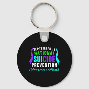 Porte-clés Septembre National Suicide Prevention
