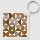 Porte-clés Séquences MCM Browns+Cream Motif (Dos)