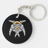 Porte-clés Seraphim Angel Silver (Dos)
