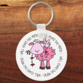 Porte-clés Seras-Tu À Moi Valentine ? (Recto)