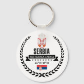 Porte-clés Serbie (Recto)