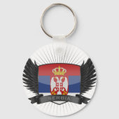 PORTE-CLÉS SERBIE (Recto)