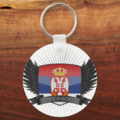 PORTE-CLÉS SERBIE (Recto)