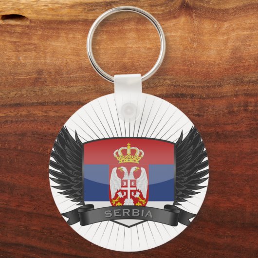 PORTE-CLÉS SERBIE (Recto)