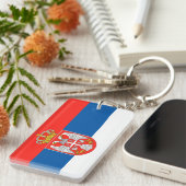 Porte-clés Serbie (Devant droit)
