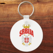 Porte-clés Serbie latine (Recto)