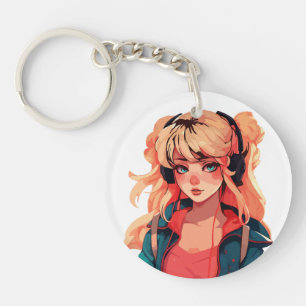Porte-clés Sérénade d'anime : Mélodie turquoise