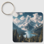 Porte-clés Sérénité alpine (Recto)