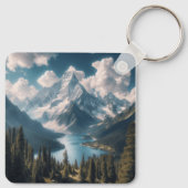 Porte-clés Sérénité alpine (Dos)