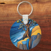 Porte-clés Sérénité balayée par le vent (Recto)