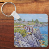 Porte-clés Sérénité de Pacific Grove (Recto)