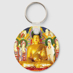 Porte-clés Sérénité de tranquilité de paix de Bouddha