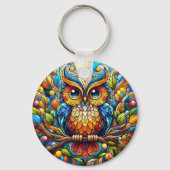 Porte-clés Serenity in the Garden A Bench Among Blooms (Recto)