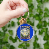 Porte-clés Serenity Prière Angel Peinture Porte - clé (Main)