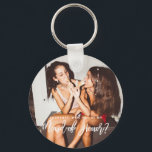 Porte-clés Serez-vous ma servante d'honneur Keyring photo<br><div class="desc">Minimaliste et moderne serez-vous ma servante de l'anneau clé d'honneur. Le texte et les messages peuvent être modifiés à l'arrière de la carte. Pour une personnalisation plus avancée de cette conception, par exemple la modification de la disposition, de la police ou de la taille du texte, cliquez sur le bouton...</div>