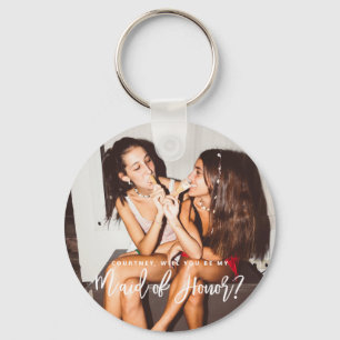 Porte-clés Serez-vous ma servante d'honneur Keyring photo