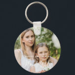 Porte-clés Serez-vous mon clavier photo Flower Girl<br><div class="desc">Minimaliste et moderne, tu seras mon anneau de clé florale fille. Le texte et les messages peuvent être modifiés à l'arrière de la carte. Pour une personnalisation plus avancée de cette conception, par exemple la modification de la disposition, de la police ou de la taille du texte, cliquez sur le...</div>