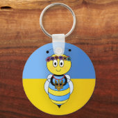 Porte-clés Série d'abeilles ukrainiennes (Recto)