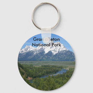 Porte-clés Série grande 8 de parc national de Teton