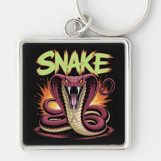 Porte-clés Serpent. (Devant)