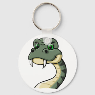 Porte-clés Serpent à caricature