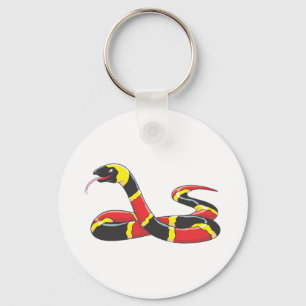 Porte-clés Serpent de corail oriental venimeux