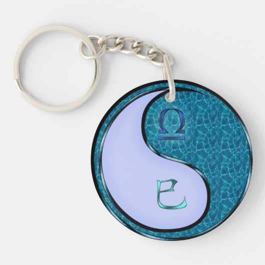 Porte-clés Serpent de la balance et de l'eau (Devant)