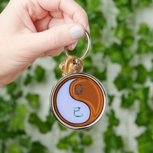 Porte-clés Serpent de librairie et de bois (Main)