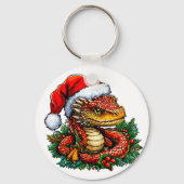 Porte-clés Serpent de Noël (Recto)