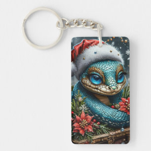 Porte-clés Serpent de Noël