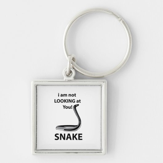 Porte-clés Serpent Je ne te regarde pas drôle Serpent (Devant)
