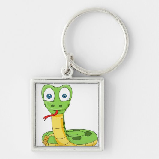 Porte-clés Serpent vert (Devant)