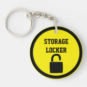 Porte-clés Serrure principale (Devant)