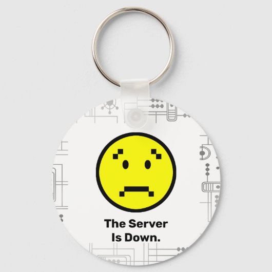 Porte-clés Serveur arrêté (Recto)