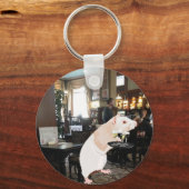 Porte-clés Serveur rat surréaliste (Verso)