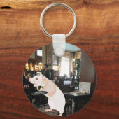Porte-clés Serveur rat surréaliste (Recto)