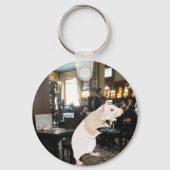 Porte-clés Serveur rat surréaliste (Verso)