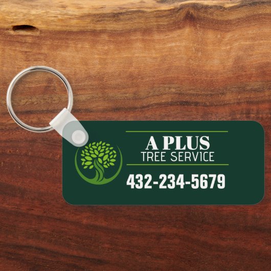 Porte-clés Service d'ajustement de l'arborescence (Verso)