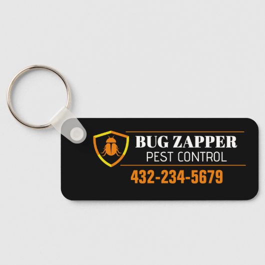 Porte-clés Service de lutte antiparasitaire (Verso)