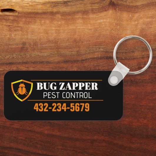 Porte-clés Service de lutte antiparasitaire (Recto)