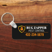 Porte-clés Service de lutte antiparasitaire (Verso)