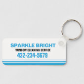 Porte-clés Service de nettoyage de fenêtres (Recto)